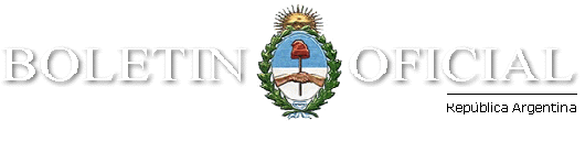 Boletín Oficial de la Nación